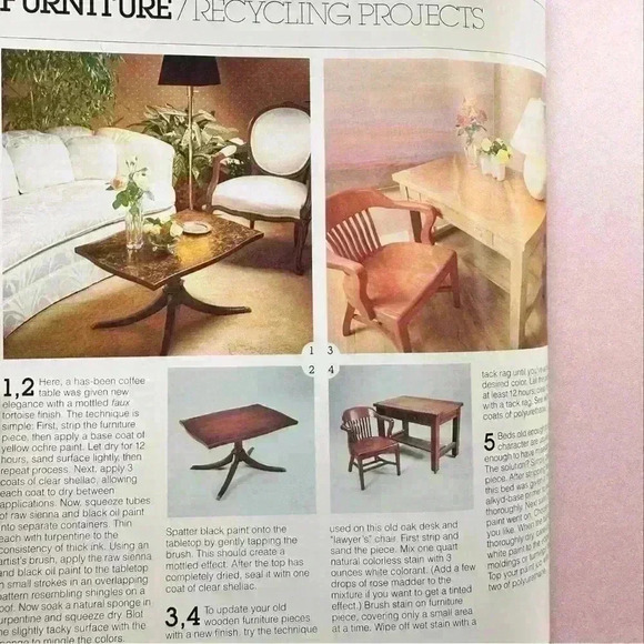Vtg Better Homes And Gardens "New Decorating Book" 1981 Design Style Retro Chic. - Picture 8 of 12